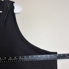 Big Dude Tank Sz 6X Men’s Big and Tall Black Shirt Summer Workout Gym Muscle NEW