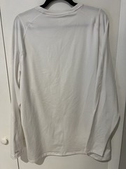 DSG Men’s Cold Weather Compression Crew Neck Top White Base Layer Size 2XL NEW