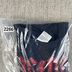 Vintage Y2K AC/DC Back in Black Shirt 2006 Size Medium Black Band T Rock n Roll