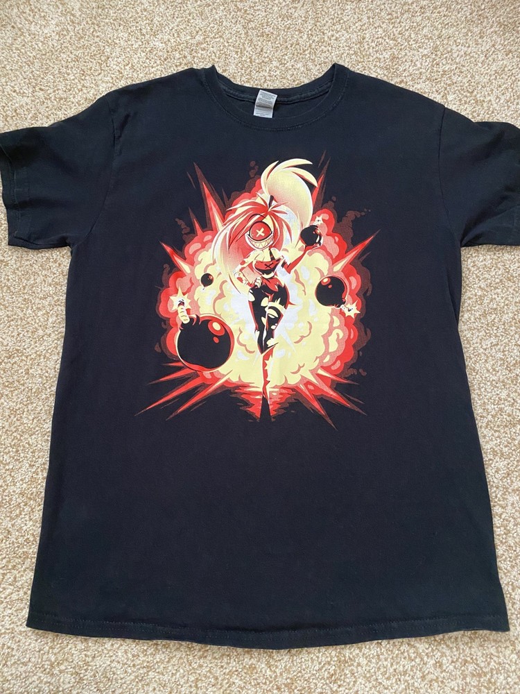 Hazbin Hotel – CherriBomb – Shark Robot Official – size Medium mens/unisex