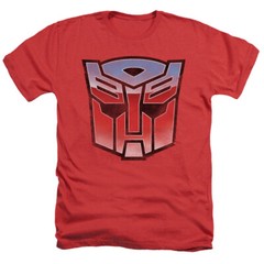 The Transformers Vintage Autobot Logo Red Licensed Adult T-Shirt