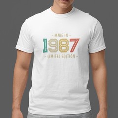 Custom Year T Shirt Made in Any Year Vintage Birthday Tee Personalized Gift