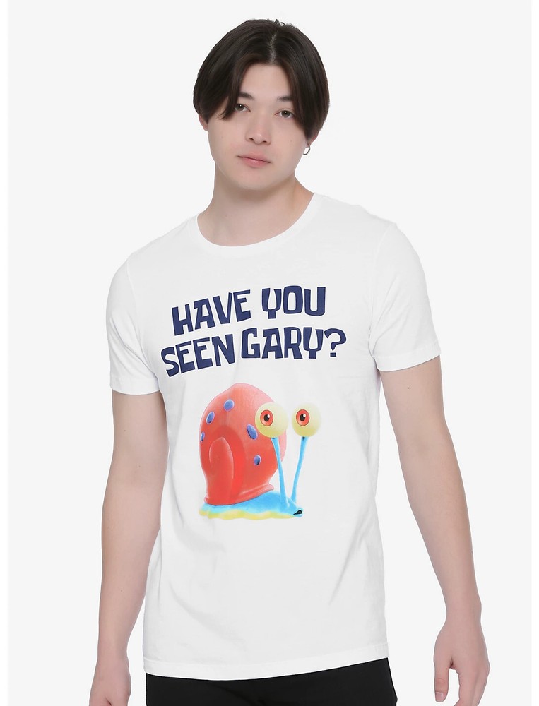 The SpongeBob Movie Mens Sponge On The Run Have You Seen Gary? Shirt New XS-3XL