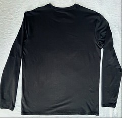 Men’s Heads or Tails Long Sleeve Rhinestone Teddy Bear Tee Shirt – NWOT – Black