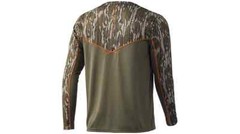 HUK Icon X Mossy Oak Bottomland Long Sleeve H1200453-922- CHOOSE YOUR SIZE!