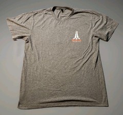 Revolver Micro-Brewery Graphic Craft Beer Logo Gray T-shirt Mens XL