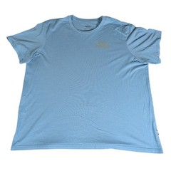 REI Co-op Men Blue Graphic T-Shirt Short Sleeve Organic Cotton Blend Mountain XL