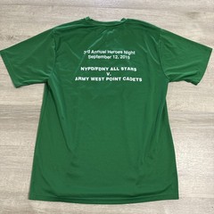 New York Cosmos Soccer Shirt Men’s Green Heroes Night 2015 Tee Large