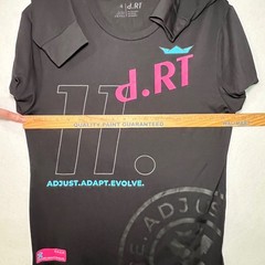 d.RT Adjust Adapt Evolve Men CyberPunk Y2K Street Black Long Sleeve Tee Size 4