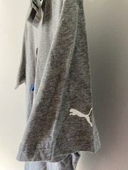 Puma BMW Motorsport Men’s Gray Logo T Shirt Size Large