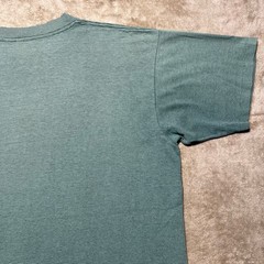 Vintage 1992 Aruba Dutch West Indies T Shirt Single Stitch Striped Green Mens L