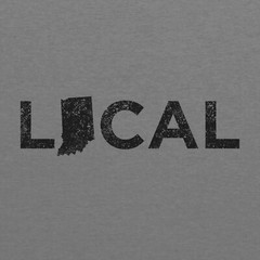 Indiana Local – USA State Pride Canvas Triblend T Shirt – Premium Heather