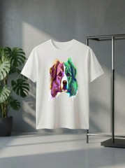 Colorful Splash English Shepherd Cute Dog Lover Gift for Men Shirt