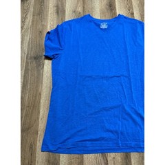 APT.9 Premier Flex Men’s T-Shirt XL Royal Blue Solid V-Neck Lounge Tee Excellent