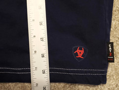 Ariat FR Work Shirt Crewneck Long Sleeve Navy Flame Resistant CAT2 2112 Men XL