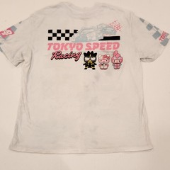 Sanrio Hello Kitty & Friends Shirt Adult Small White Tokyo Speed Racing Graphic