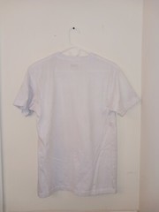 OUTRANK “PAY ME, CRYING” Men’s Medium White TSHIRT Orange/Blk Graphic, Money 💰