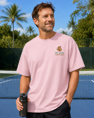 40-Love & Unbothered Capybara Tennis T-Shirt, Cute Tennis Gift Tee