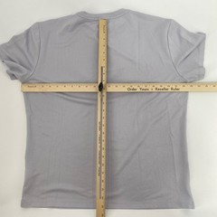 Mizzen Main T Shirt Mens Extra Large Light Purple Gray Modal Athletic Stretch