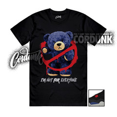 4 Rare Air Fire Red Deep Royal Blue Dark Smoke Tech Grey T Shirt Match NOT