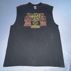 Harley Davidson 09′ Sleeveless Louisiana Work Sucks-Lets Ride Men’s XL Blk -5743