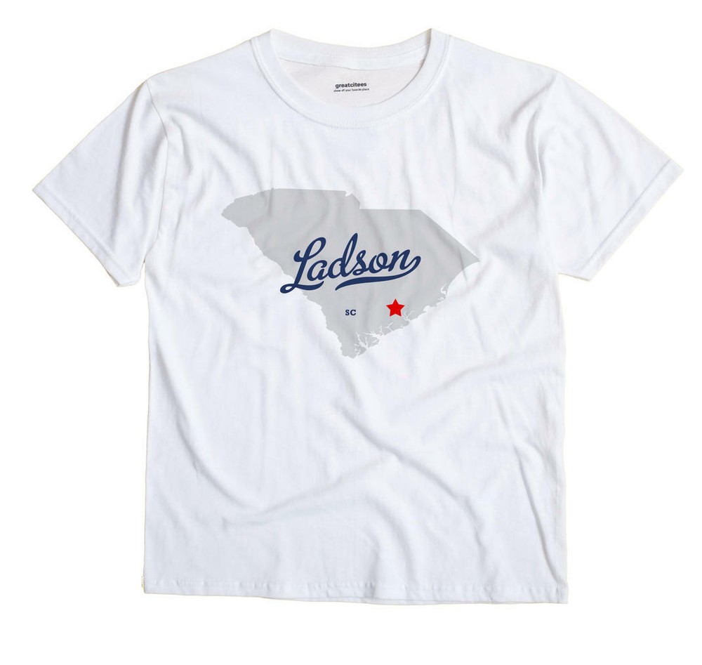 Ladson South Carolina SC T-Shirt MAP