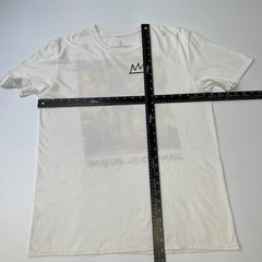 Jean Michel Basquiat Shirt Men Large Art Fishing Robot Retro Work Party Core Go