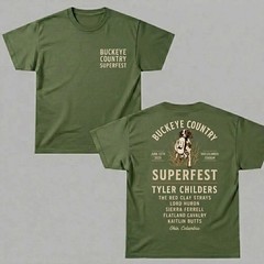 Buckeye Country Superfest 2026 Columbus Ohio reprint T-Shirt Hoodie Long Sleeve