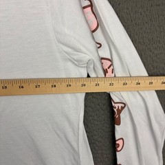 tokidoki x Hello Kitty Shirt Adult Large White Graphic Cute Long Sleeve Cotton