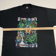 VTG Dragon’s Quest 1991 Texas Renaissance Festival Mens 2XL Dungeons Dragons