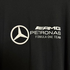 Mercedes-AMG Petronas F1 Team Official T-Shirt Size L Black