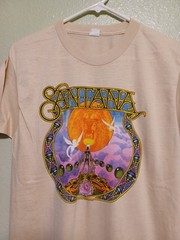 Vintage Single Stitch 1979 Carlos Santana Inner Secrets Tshirt Sz L Used As-Is