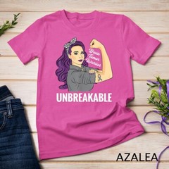 Brain Tumor Awareness Warrior Unbreakable Survivor Unisex T-shirt
