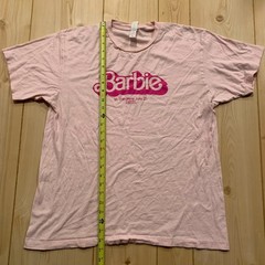 Barbie Movie Film Promotional In Theaters July 21 2023 Mattel Pink T-Shirt L