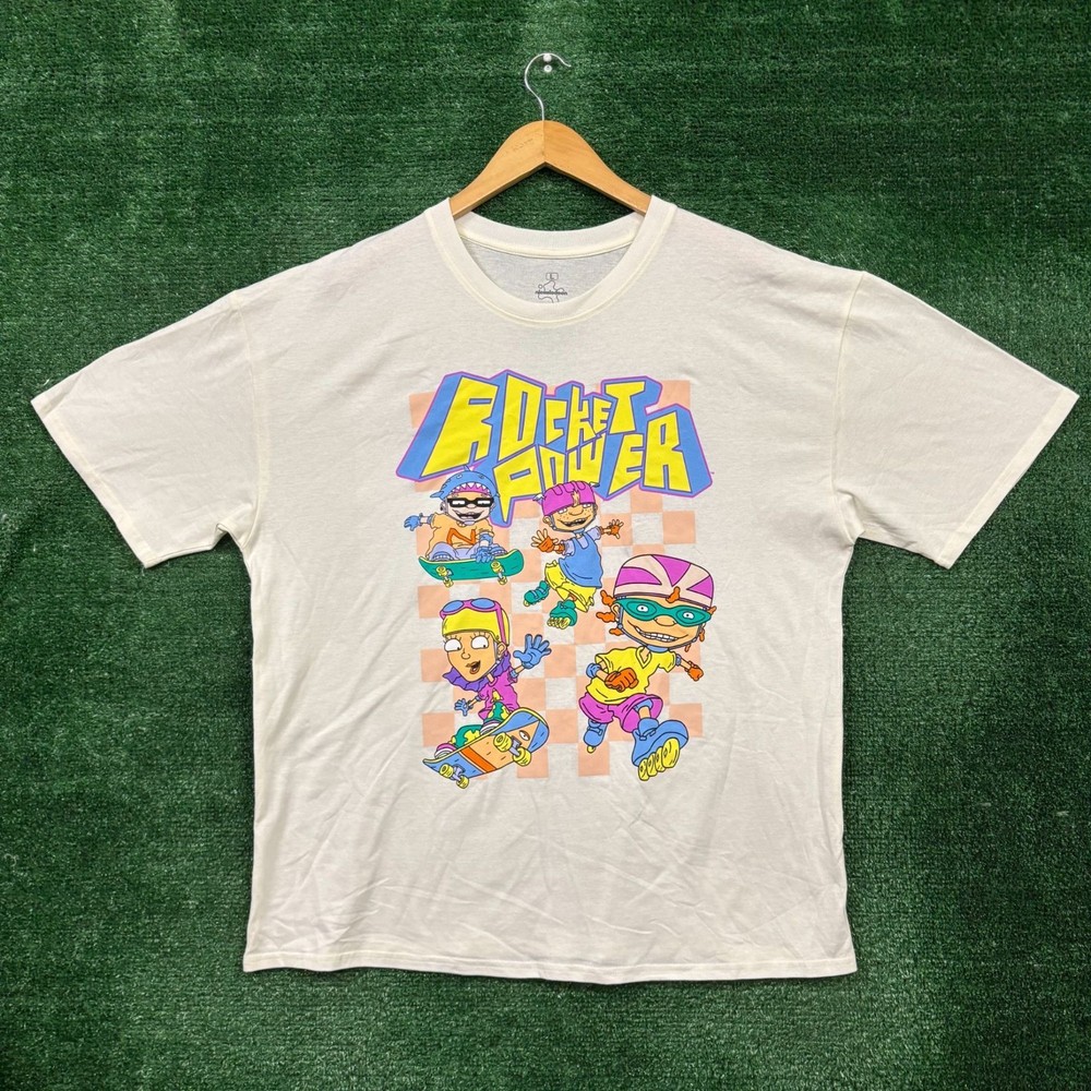 Nickelodeon Rocket Power Cast Poster T-Shirt Size Large
