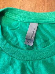 Old Sinks Canyon Ski Area T-Shirt Lander Wyoming M Green Warning Sign