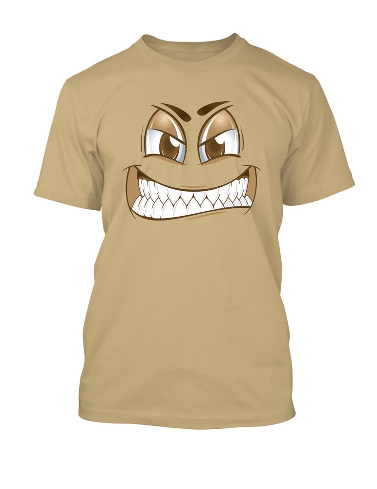Mens Angry Attitude Face Tee Shirt to Compliment A Ma Maniére Air J4 Sneaker