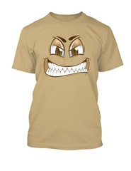 Mens Angry Attitude Face Tee Shirt to Compliment A Ma Maniére Air J4 Sneaker