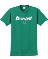 Shreveport, Louisiana State T-Shirt Short Sleeve Graphic Tee Unisex apparel