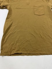 Everlane Shirt Mens Small Brown Pocket Tee Tagless Cotton Crewneck Made USA