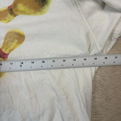 Abercrombie & Fitch Foo Fighters White T-Shirt Adult XL Oversized cropped