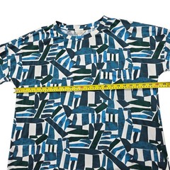 Seasalt Cornwall Womens T Shirt UK 20 Organic Cotton Blue