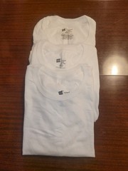 Hanes ComfortSoft Men’s White Crewneck Tee, Size Medium, 3 Pack