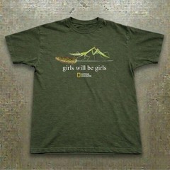 National Geographic Praying Mantis Girls Will Be Girls Graphic T-Shirt S-5XL
