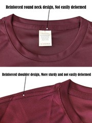 5 Pack Quick Dry Fit Men Long Sleeve T Shirts Sport Casual Construction Work …