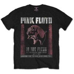 Pink Floyd In the Flesh T-Shirt Black New