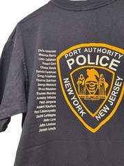 Vintage NYPD 9/11 Memorial Honor Remember Police Department T Shirt Mens L NJPD