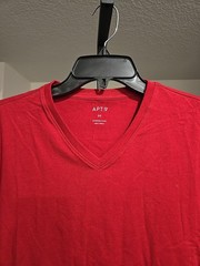 Apt 9 Men’s Sz M Premier Flex Short Sleeve V-Neck T-Shirt. New Without