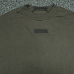 Fear Of God Shirt Men Extra Large Green Long Sleeve Tee FOG Essentials Oversized