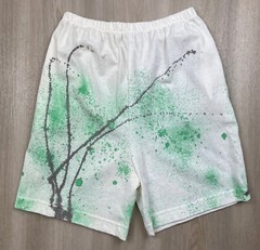 VTG 1993 Single Stitch Native American Hand Painted T Shirt Short Set USA Made